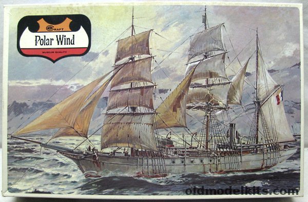 Minicraft 1/100 Polar Wind Pourquoi-Pas?  - French Sail and Steam Antarctic and Exploration Ship (Ex-Heller), 144-800 plastic model kit